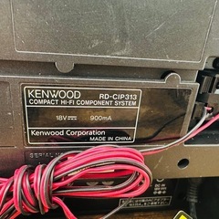 KENWOOD ミニコンポ RD-CIP313の画像
