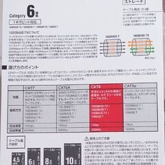 ④《エレコム》Ｗ構造でツメが折れないLANケーブル 10m／ LD-GFT/BU100 ♻️数回使用の長期保管品の画像