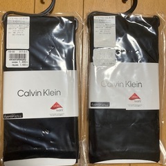 ★新品★Calvin Klein ブラックレギンス／ミチコロンドンコシノタイツの画像