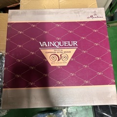 レトロ⭐️ヴァンクール（VAINQUEUR）「COPPER 100 EXTRA BRONZE」　銅製コーヒーポットセットの画像