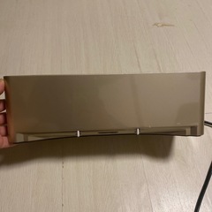 据置型電気掃除機　ZN-DP24  白色  2020年製　ダストコレクター、ホワイトですの画像