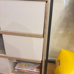 【無料】木目調収納棚の画像