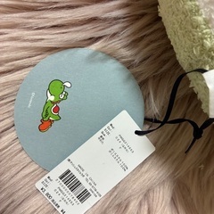 限定品 新品ジュラピケ コラボ マリオヨッシークッションの画像