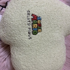 限定品 新品ジュラピケ コラボ マリオヨッシークッションの画像