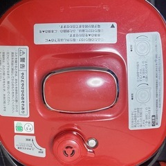 コイズミ 電気圧力鍋 KSC-3501/R レッド（動作未確認）の画像