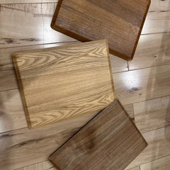 ニトリ　木製トレイの画像