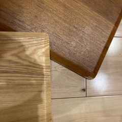 ニトリ　木製トレイの画像