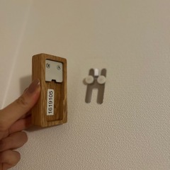 10/12まで⭐︎無印　壁につけられる家具の画像