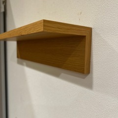 無印　壁につけられる家具の画像