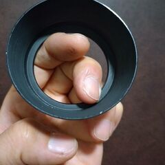フード　OLYMPUS 2.8／100 2／85 　★ OM85mm F2 OM100mm F2.8用 メタルフード 49mm径の画像