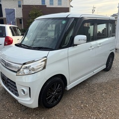 スズキ スペーシアカスタム XS 車検付き,スライドドア,ナビ の画像