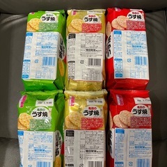 亀田のうす焼き　お煎餅　お菓子　スナックの画像
