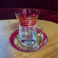 チャイグラス&ソーサーの画像
