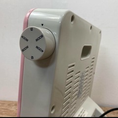 ZEPEAL 電気ストーブ DS-C810PK ピンク2010年製の画像
