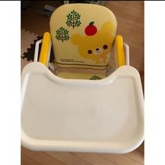 西松屋ハイチェア中古の画像