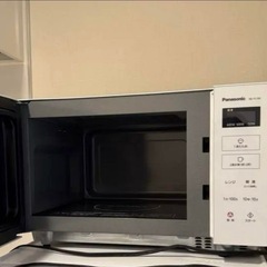 超美品　2021年製 Panasonic パナソニック 電子レンジ NE-FL100-Wの画像