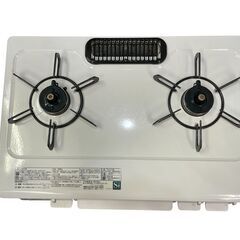 パロマ LPガス用 グリル付き 2口 ガステーブル 左強火 2020年製 PA-S42H-1L 基本引き取り限定 神奈川県横須賀市の画像