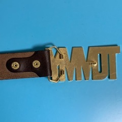(売り切れました)TOMMY ゴールドバックル レザーベルトの画像