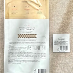 【新品】DERMAFiX パーフェクト リアル パフォーマンス REAL COLLAGEN マスクパック 2枚入の画像