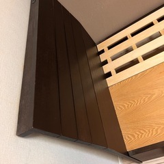シングルベッド　ニトリ　収納ありの画像
