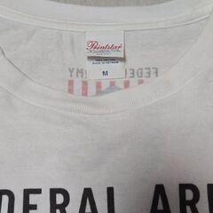 FEDERAL ARMY 海外 半袖Tシャツ Mサイズ バックプリント 古着の画像