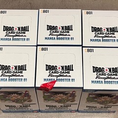ドラゴンボールカード マンガブースターボックス 6BOXセットの画像