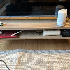【美品】テレビ台 木目調／戸畑区・10/11(土)引き取り限定の画像