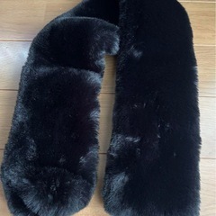 【未使用】レディース ファーマフラーの画像