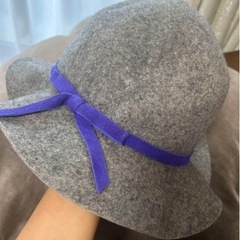 GAP フェルトハット 帽子 レディース 毛100% M Lの画像