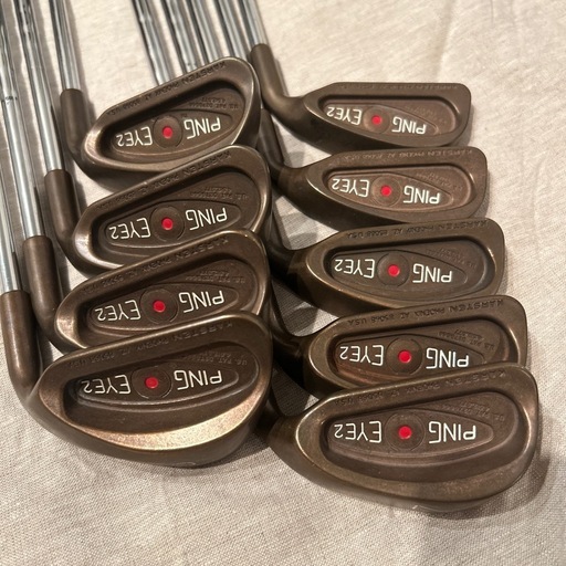 PING EYE2　ベリリウムカッパー　アイアンセット　9本／ピン　アイ2 PING - PING EYE2 ベリリウムカッパー アイアンセット 9本／ピン