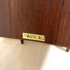 ミキモク　ダイニングチェア　イス　アンティーク　木製 MIKIMOKU　チェアの画像