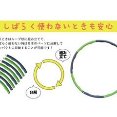 フラフープ ダイエット 運動不足解消の画像