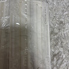 新品ちいかわ柄2種マスク20枚の画像