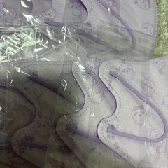 新品ちいかわ柄2種マスク20枚の画像