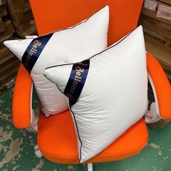 未使用品 2個セット 開封済み　クッション へたれにくいクッション抱き枕　40x40cm ／　45x45cm の画像