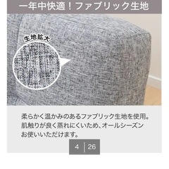 ニトリ　ソファーベッドの画像