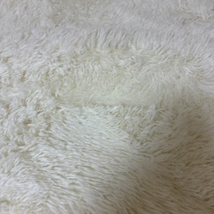 ホワイトラグ長方形の画像