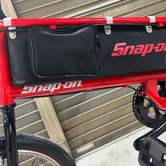希少　スナップオン　カンガルーバイク　自転車　レッドの画像