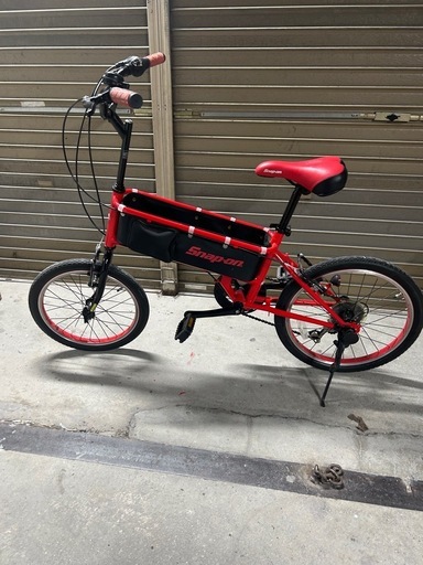 希少　スナップオン　カンガルーバイク　自転車　レッド