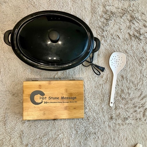 ホットストーン　エステ　　ストーンウォーマー