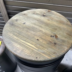 スナップオン　テーブル　椅子2脚　セット　ドラム缶型の画像
