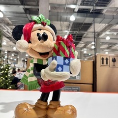 コストコ　クリスマス　ジムショア　ディズニー　ミッキー &ミニー　約43cmの画像