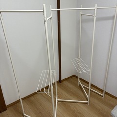 5連物干しラックの画像
