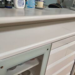 カウンター下収納あげますの画像