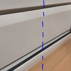 カウンター下収納あげますの画像
