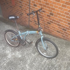 【お問い合わせ停止中】折りたたみ自転車 ITALIAN GUARDIAN ブルーの画像
