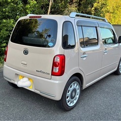 カワイイホワイトシート★ダイハツ ミラココア★タイヤ交換済み★車検なが〜い令和９年６月24日！！の画像