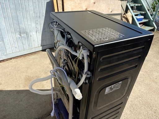 ニトリ 薄型6kgドラム式電気洗濯機 ND60UL1WH 2025年製 ホワイト 洗濯機