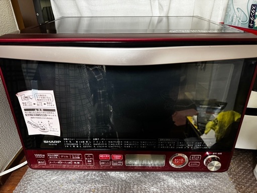 週末値下 シャープ オーブンレンジ RE-SS10B-R