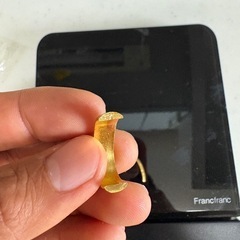 純金の指輪6ｇの画像